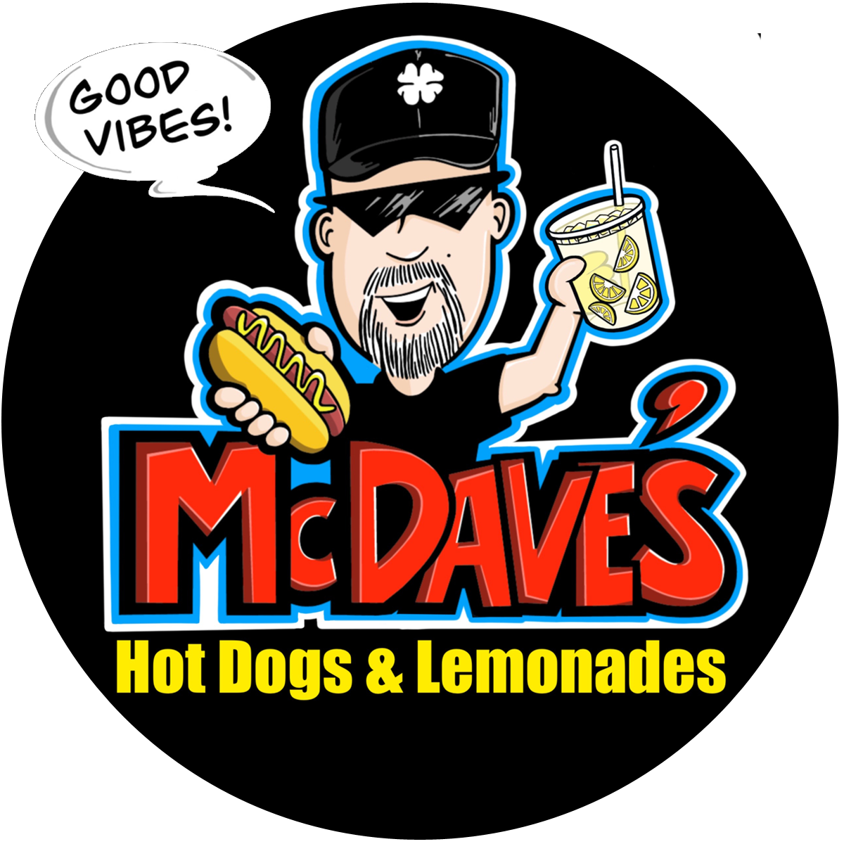 McDave’s Hot Dogs and Lemonades logo